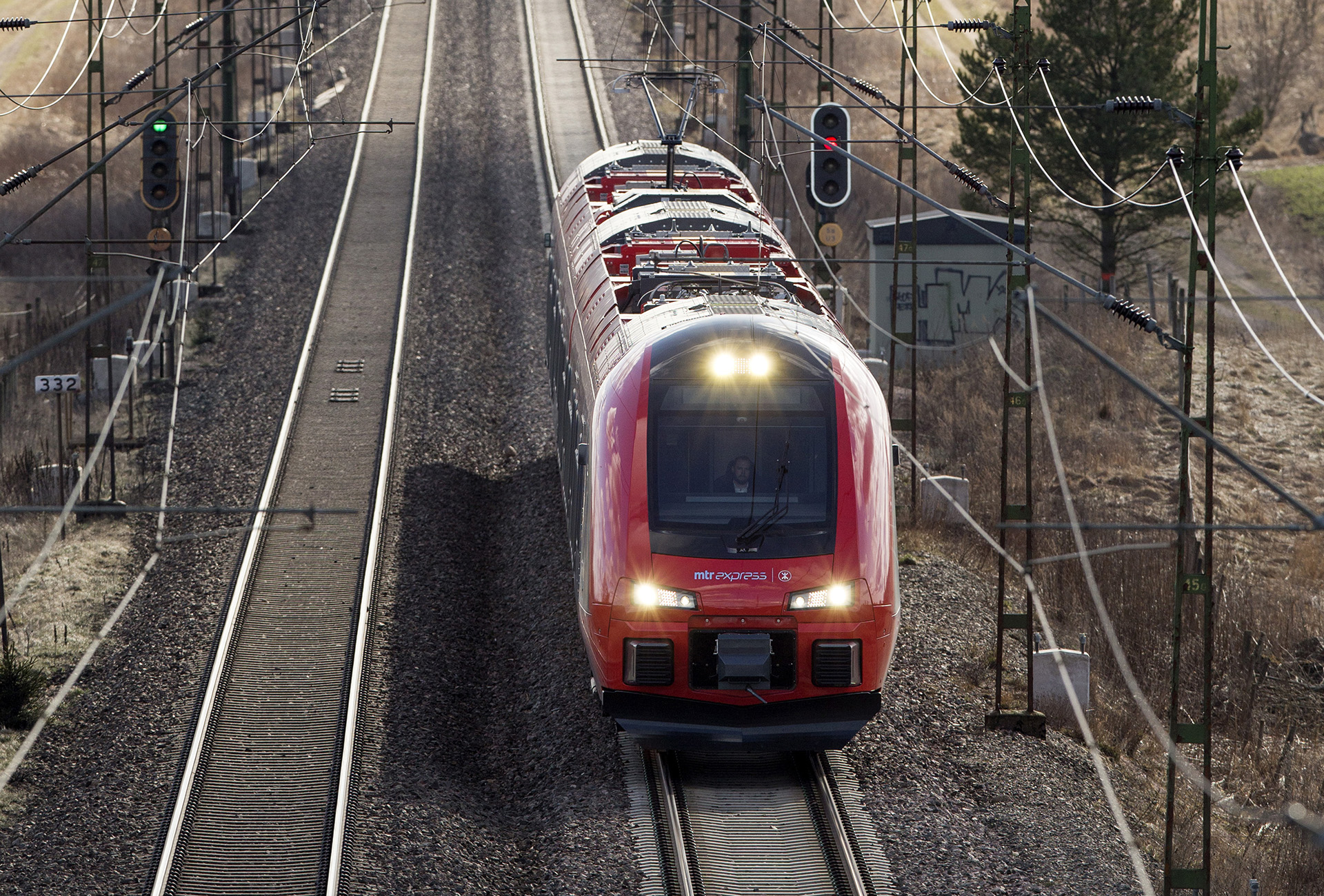 Svag ökning av tågresandet