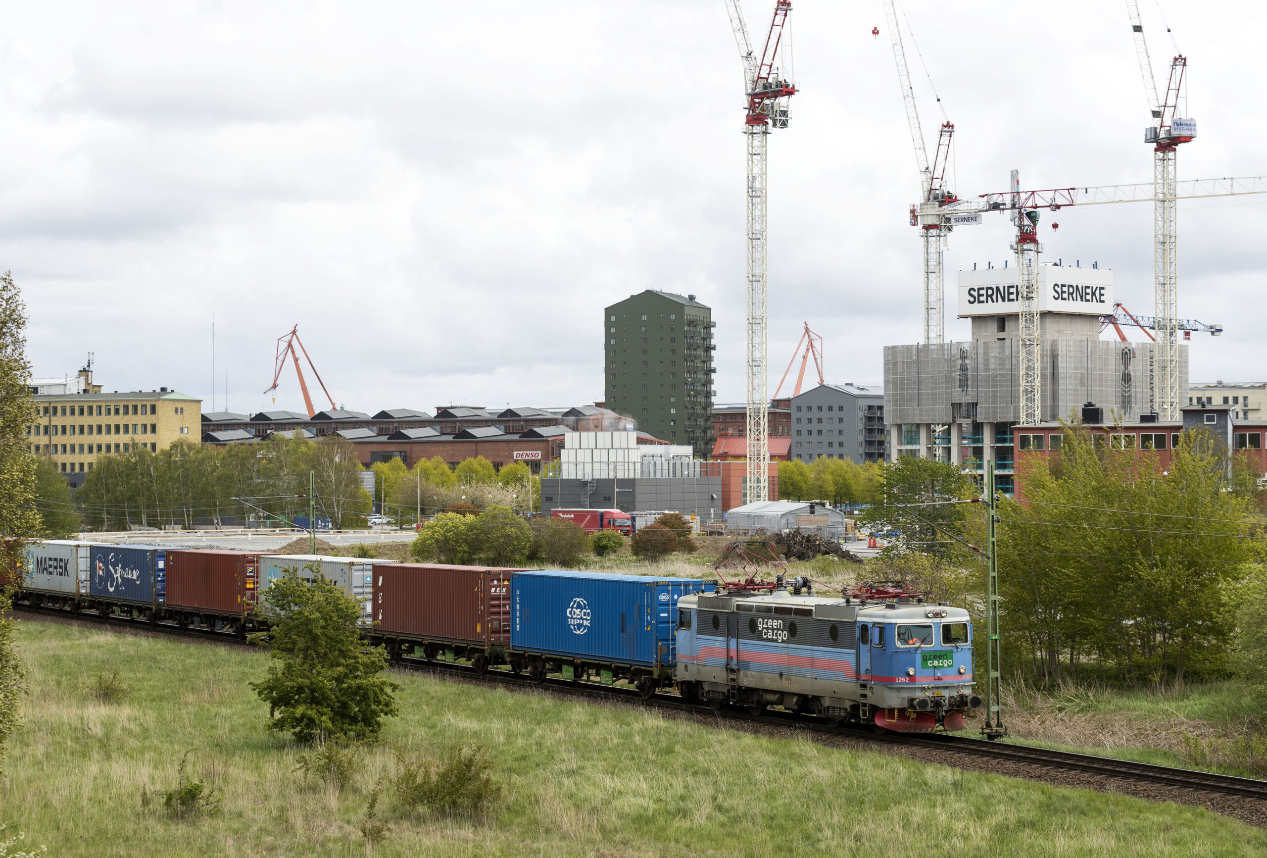 Hamnrekord för containertrafiken