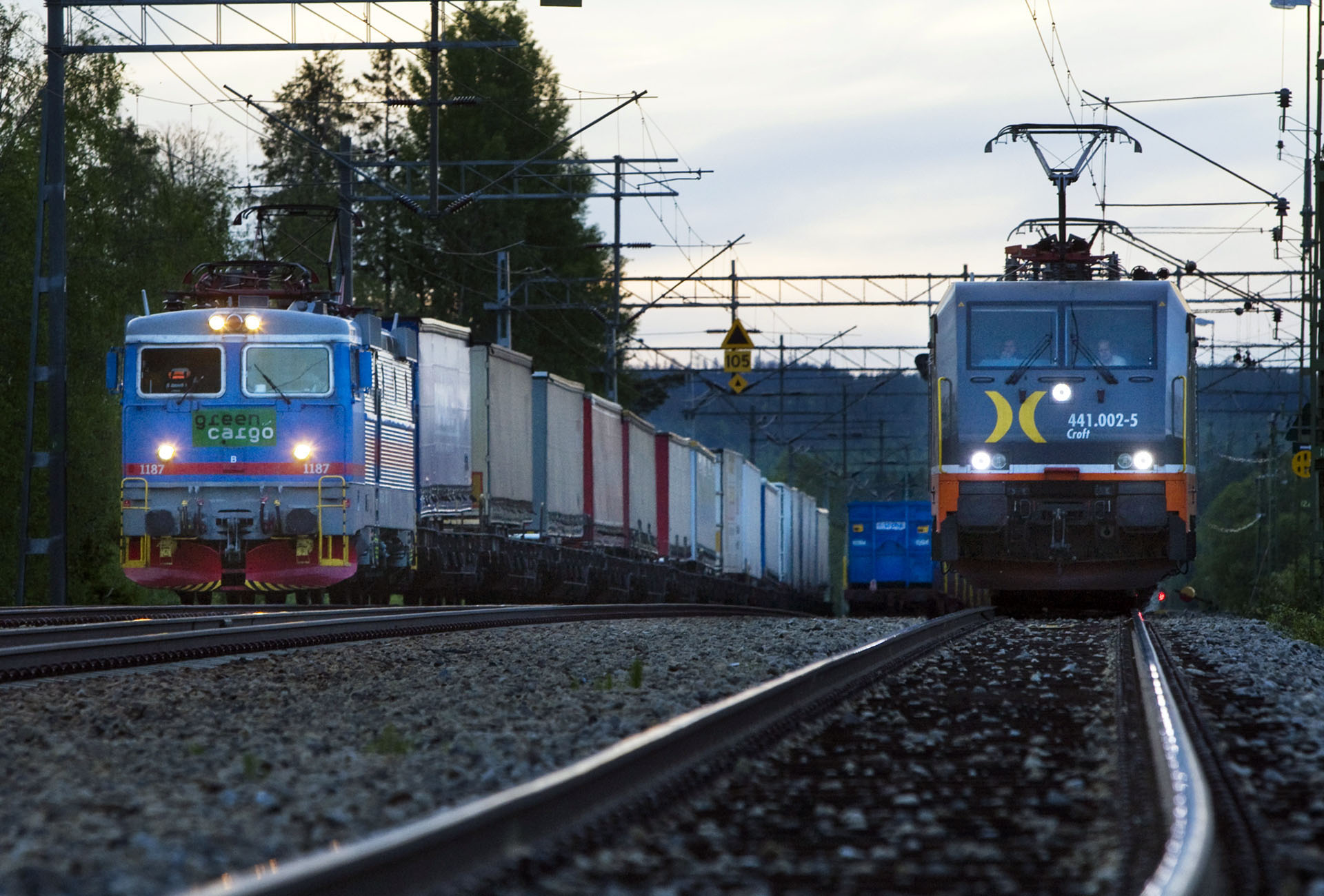 Allt längre väntan för godstågen