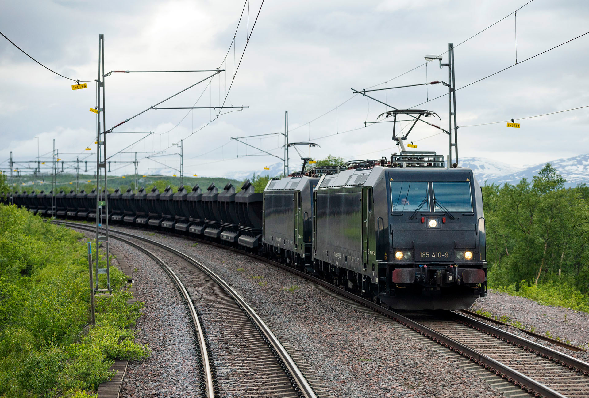 Railcare kör malm åt LKAB